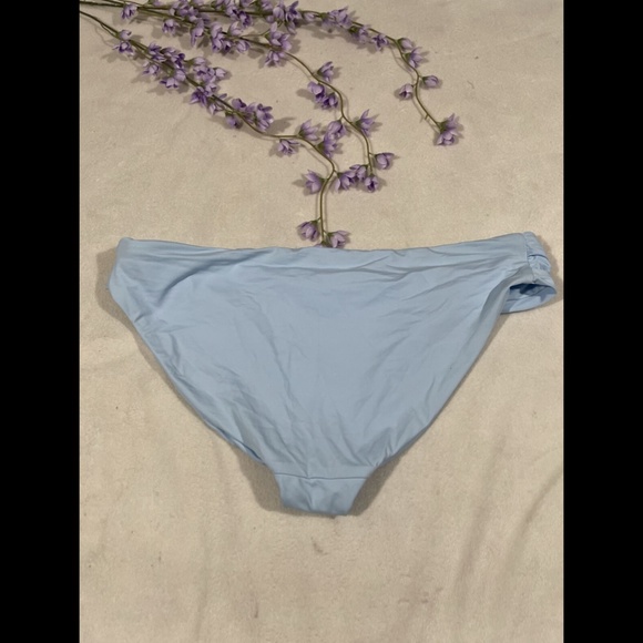 NEW $44 Becca Color Code Shirred Bikini Bottoms blue [ SZ Medium‎ ] - Picture 8 of 11